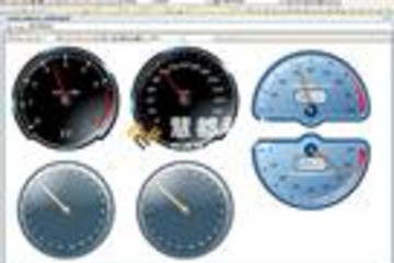 Nevron Gauge for SSRS预览：
